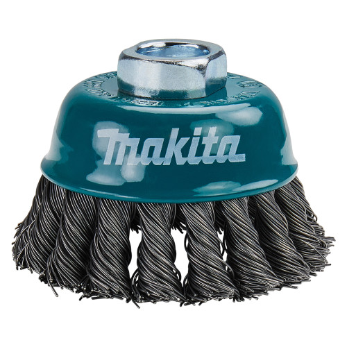 Чашечная щетка из витой проволоки Makita 75 мм