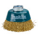 Чашечная латунная щетка Makita 60 мм