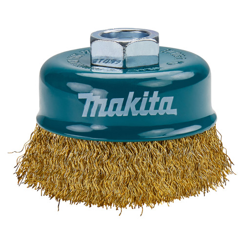 Чашечная латунная щетка Makita 75 мм