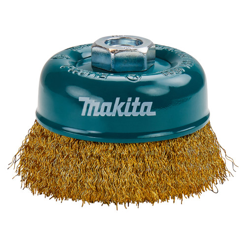 Чашкова латунна щітка Makita 90 мм
