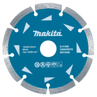 Алмазный диск для бетона, сегмент Makita , 125×22,23 мм