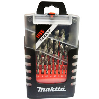 Набір свердел HSS по металу Makita 1-13 мм (25 шт.)