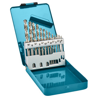 Набір свердел HSS-G по металу Makita 1-6,5мм (13 шт.)