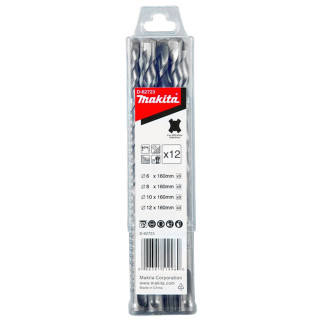 Набор сверл Makita для SDS-PLUS (12 шт.)