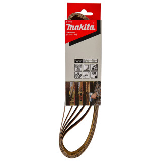 Набор шлифовальных лент Makita 30×533 мм К60 (5 шт.)