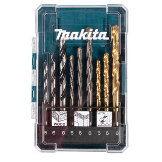 Комбінований набір свердел Makita 9 шт