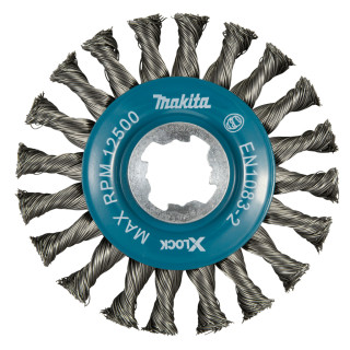 Торцевая проволочная щетка Makita 115 мм X-LOCK