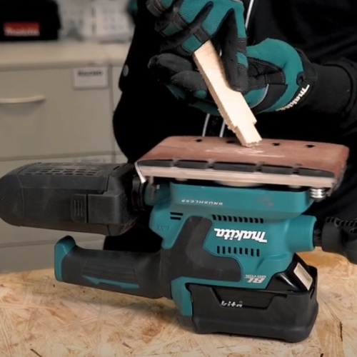 Аккумуляторная вибрационная шлифовальная машина Makita DBO380Z (без аккумулятора)