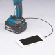 Акумуляторний ліхтар з USB Makita