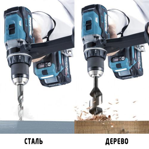 Аккумуляторная дрель-шуруповерт XGT Makita DF003GZ (без аккумулятора)