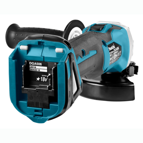 Аккумуляторная угловая шлифовальная машина Makita DGA506Z
