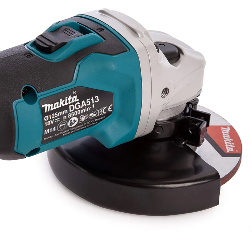 Аккумуляторная угловая шлифовальная машина Makita DGA513Z