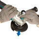 Аккумуляторная угловая шлифовальная машина X-LOCK Makita DGA519Z (без аккумулятора)