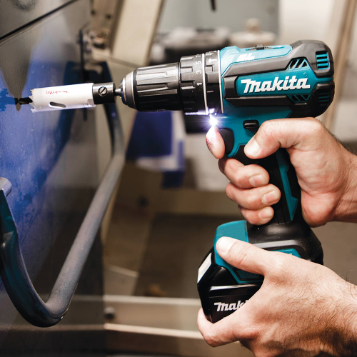 Акумуляторний дриль-шурупокрут з ударом Makita DHP485RFJ