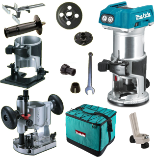 Аккумуляторный фрезер Makita