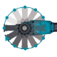 Аккумуляторный многофункциональный инструмент (реноватор) Makita DTM53Z (без аккумулятора)