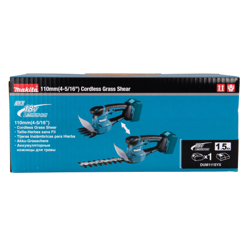 Акумуляторні ножиці + кущоріз LXT Makita DUM111SYX
