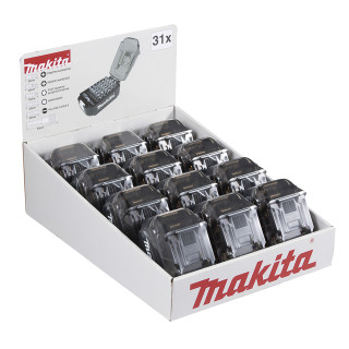Набор бит Makita , 31 шт., в форме батареи LXT, упаковка по 12 наборов