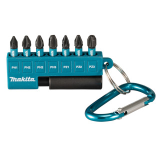 Набор ударных битов Impact Black Makita 25 мм, 8 шт.