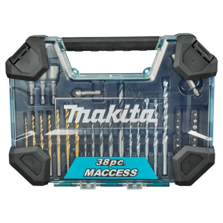 Набір біт та свердел Makita 38 шт