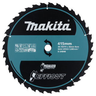 Диск пиляльний по деревині Efficut Specialized Makita 415x30 35T