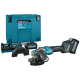 Аккумуляторная угловая шлифовальная машина X-LOCK XGT Makita GA041GM201