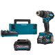 Акумуляторний дриль-шурупокрут з ударом XGT Makita HP002GA201