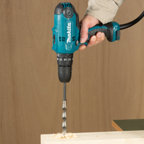 Сетевая ударная дрель-шуруповерт Makita HP0300