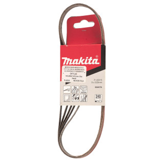 Набор шлифовальных лент Makita 9×533 мм К240 (5 шт.)