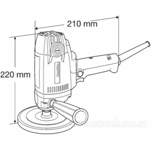 Полировально-шлифовальная машина Makita PV7000C