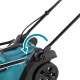 Набор аккумуляторного инструмента LXT Makita 18 В (газонокосилка DLM330Z + дрель-шуруповерт DDF482RFE3) + футболка XL