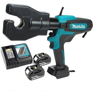 Акумуляторний обжимний прес кабелю LXT Makita DTC303Z + BL1850x2 + DC18RC