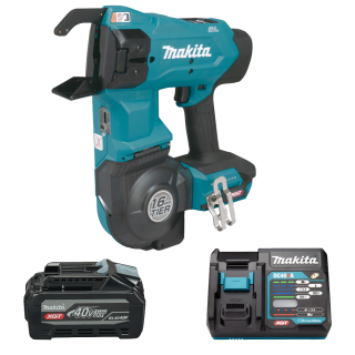 Пістолет Makita для в'язання арматури XGT 40 V MAX TR001GZ + DC40RA + BL4040F