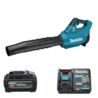 Аккумуляторная воздуходувка XGT Makita 40 В MAX UB001GZ + аккумулятор BL4040 в ПОДАРОК