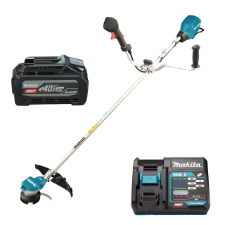 Акумуляторна коса XGT Makita 40 V MAX UR002GZ01 + DC40RA + BL4040F