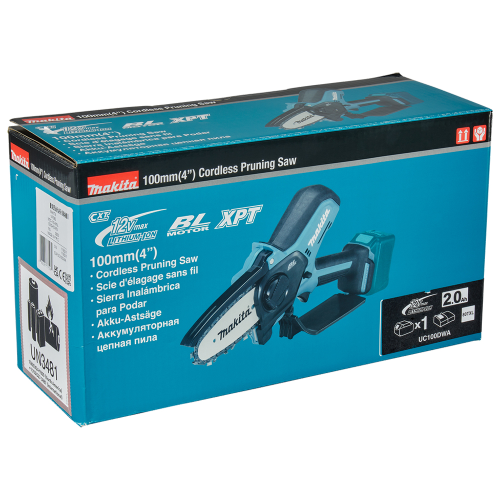 Аккумуляторная цепная пила Makita UC100DWA
