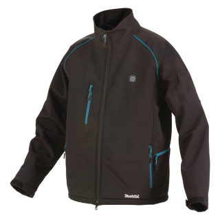 Акумуляторна куртка з підігрівом чорна Makita DCJ205ZXL (LXT, XL)