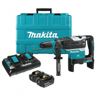 Акумуляторний перфоратор Makia DHR400T2UN (LXT, SDS-MAX 18В+18В, 5Аг х 2шт, DC18RD, кейс)