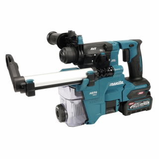 Акумуляторний перфоратор Makita HR010GD201 (XGT, 40В, 2,5Аг х 2шт, DC40RA, Makpac, DX16, 20мм, 2.1Дж)