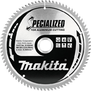 Диск пиляльний по алюмінію SPECIALIZED 235х30 мм 80Т B-09606