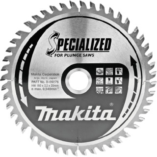 Диск пиляльний по деревині для заглибних пил SPECIALIZED 160x20 мм 28T B-09260
