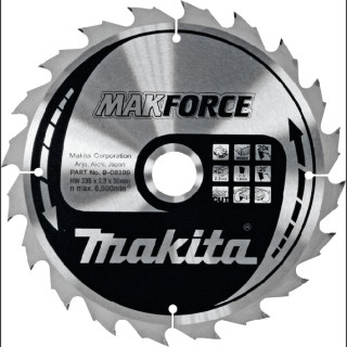 Диск пиляльний по деревині MAKForce 235x30 мм 20Т B-08399