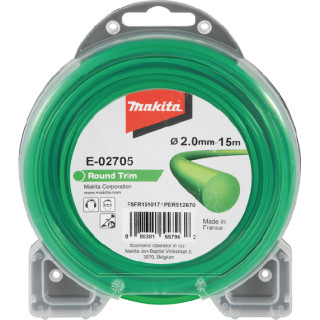 Косильная леска Makita 2 мм, 15 м (e-02705)