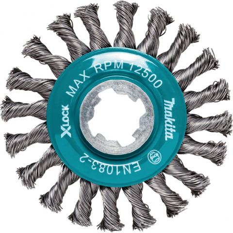 Купити Дискова щітка з гофрованим дротом X-LOCK 115/0,5mm D-73405. Фірмовий магазин Макіта Україна